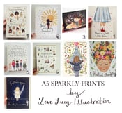 Image of A5 Sparkly Prints