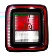 Image 2 of Two finger wave brake tail light covers