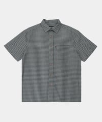 Image 1 of PASS~PORT_WORKERS CHECK SHORT SLEEVE SHIRT :::GREY:::