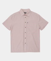 Image 1 of PASS~PORT_WORKERS CHECK SHORT SLEEVE SHIRT :::LIGHT PINK:::