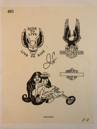 Image 1 of 1978 J.C. Fly production sheet National 11x14