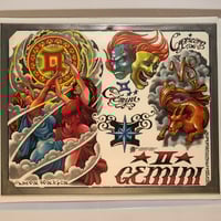 Image 2 of Vintage Pork chop flash board 11x14 double sided