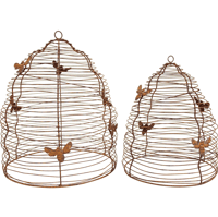 Rust Bee Garden Cloche