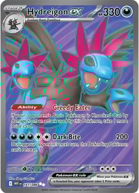 Hydreigon ex - 161/086 - SV: White Flare - Near Mint