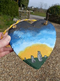 Image 2 of Avebury ~ slate heart 