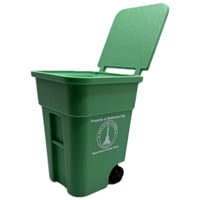 Image 4 of Mini Baltimore City Trash Can