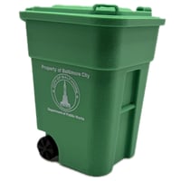 Image 5 of Mini Baltimore City Trash Can