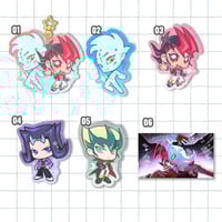 Image 1 of [YGO] ZEXAL stickers charm print