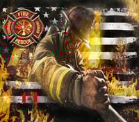 Image 8 of 🔥🚒 Firefighter 3D UV Printed Drinkware Collection