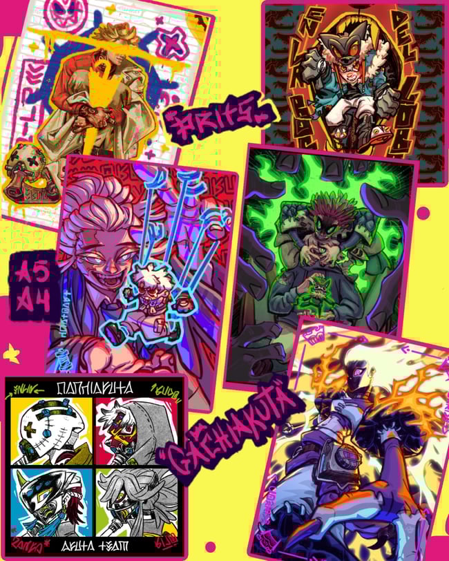 NEW! Gachiakuta prints