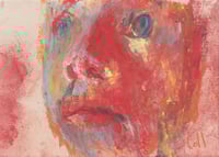 Image 2 of Small Drawing 56 - Charcoal and Soft Pastels on Paper 