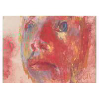 Image 1 of Small Drawing 56 - Charcoal and Soft Pastels on Paper 