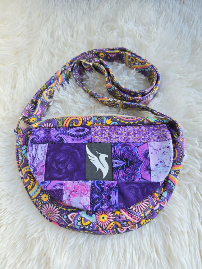 Illenium and Griz fanny pack / backpack and crossbody 