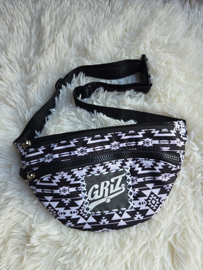 Illenium and Griz fanny pack / backpack and crossbody 