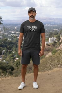 Image 3 of TRIBE 818 “Valley State of Mind” Tee - Charcoal