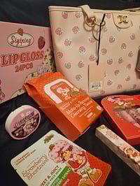 Image 4 of Juicy Strawberry Tote Meets Strawberry Shortcake Bundle 