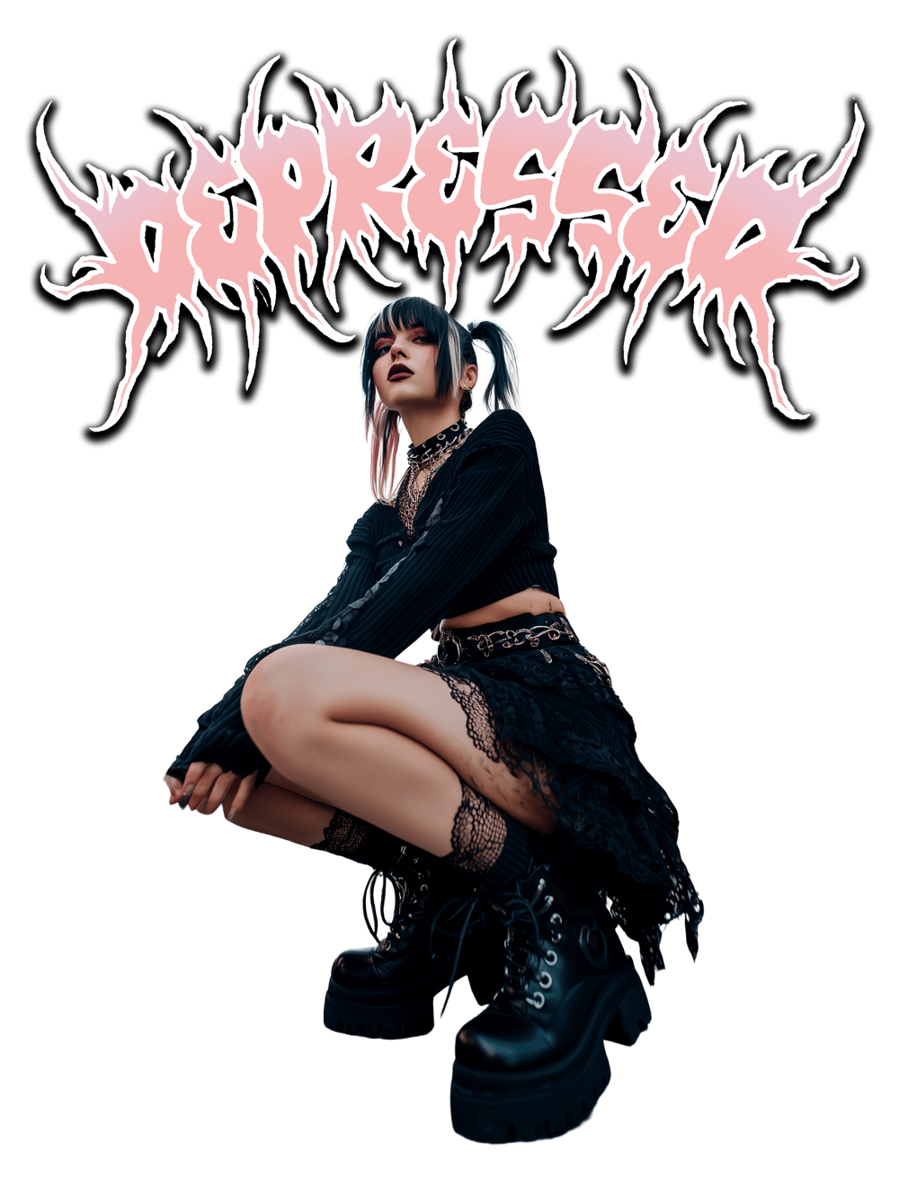 Depressed Oversize Deep Drop Shoulder Tee - 190 GSM