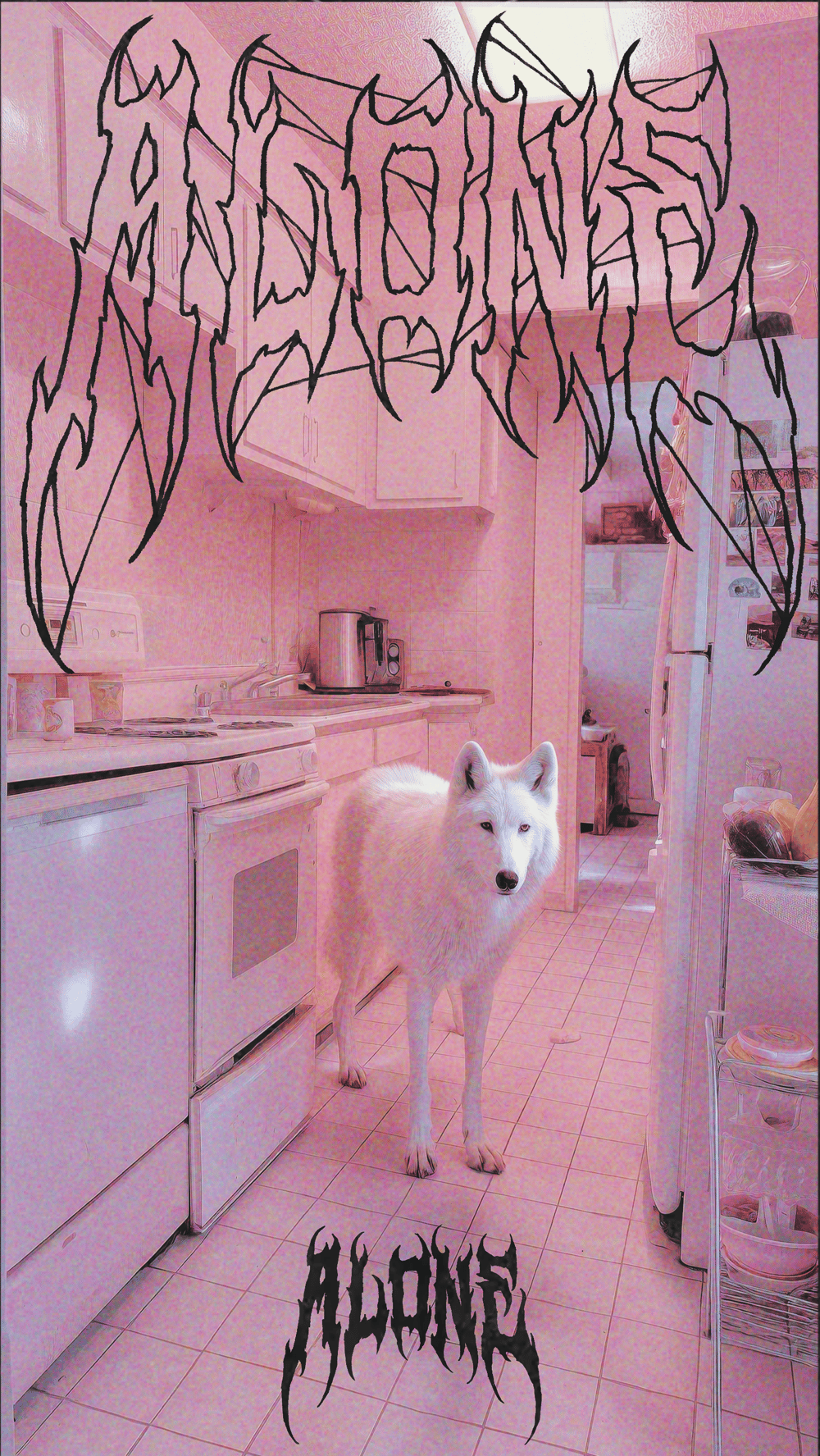 Alone Oversized Tee - 250 GSM