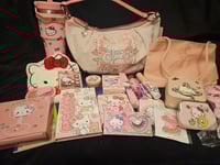 Image 4 of Juicy Couture Pink Bloom Hobo Meets Hello Kitty Bundle 