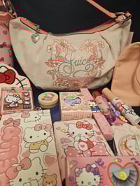 Image 6 of Juicy Couture Pink Bloom Hobo Meets Hello Kitty Bundle 