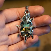 Image 2 of Spectrolite Teardrop Charm