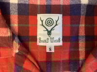 Image 3 of South 2 West 8 by Nepenthes multipocket plaid shirt, size S (fits M)