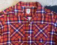 Image 2 of South 2 West 8 by Nepenthes multipocket plaid shirt, size S (fits M)
