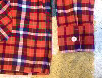 Image 4 of South 2 West 8 by Nepenthes multipocket plaid shirt, size S (fits M)