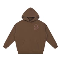 Image 1 of Butterfly Hoodie - Brown
