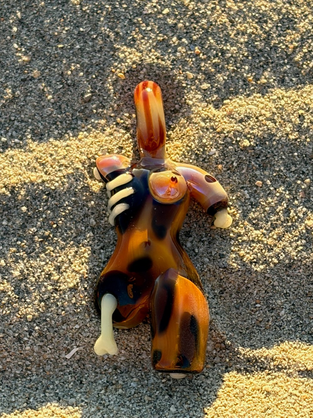 Image of  cat zombie babe     collab with heart glass 