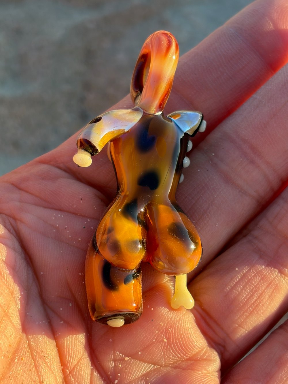 Image of  cat zombie babe     collab with heart glass 