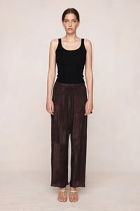 Image 1 of marle lilly pant tapenade silk