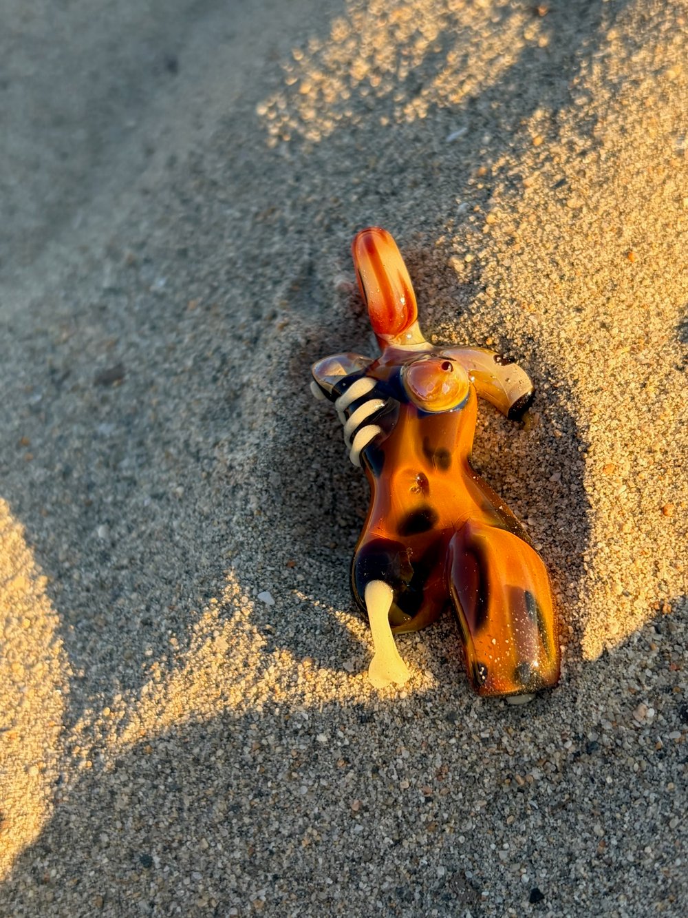 Image of  cat zombie babe     collab with heart glass 