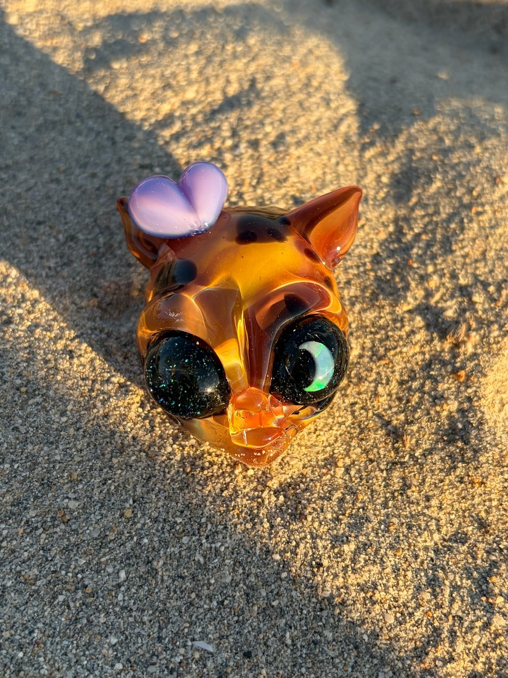 Image of collab with ghost   alien   kitty skull