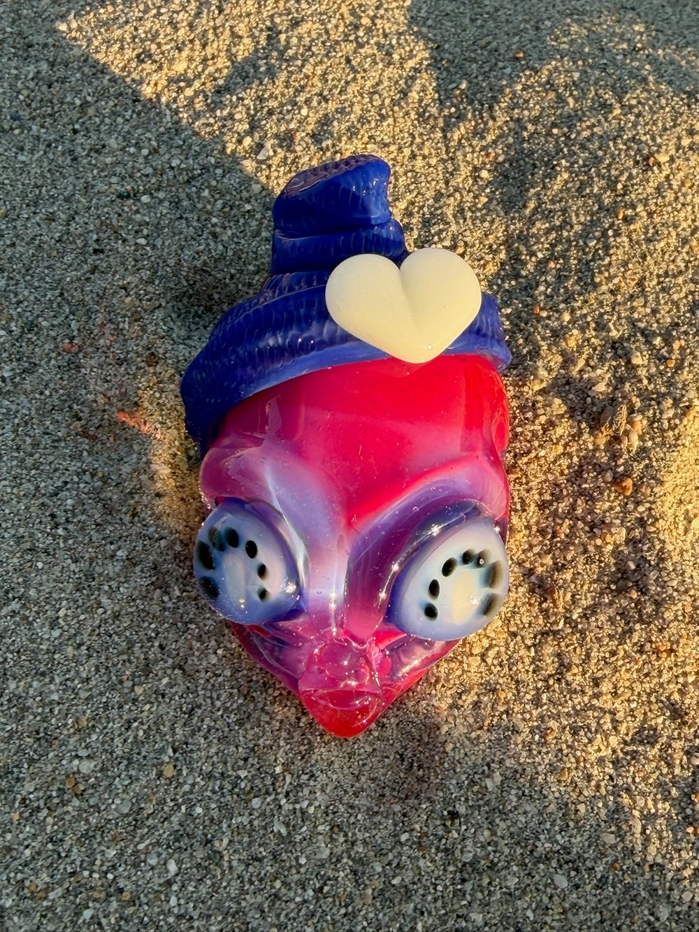 Image of collab with ghost   alien   kitty skull