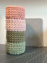 Image 1 of crochet basket 