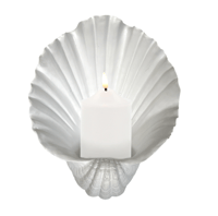 Image 3 of Oyster Wall Candle Holder