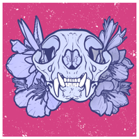 Image 2 of  Cat Skull Print (20$ Donation)