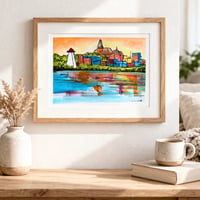 Image 1 of Fredericton Toronto Cityscape (Project Support Prints)