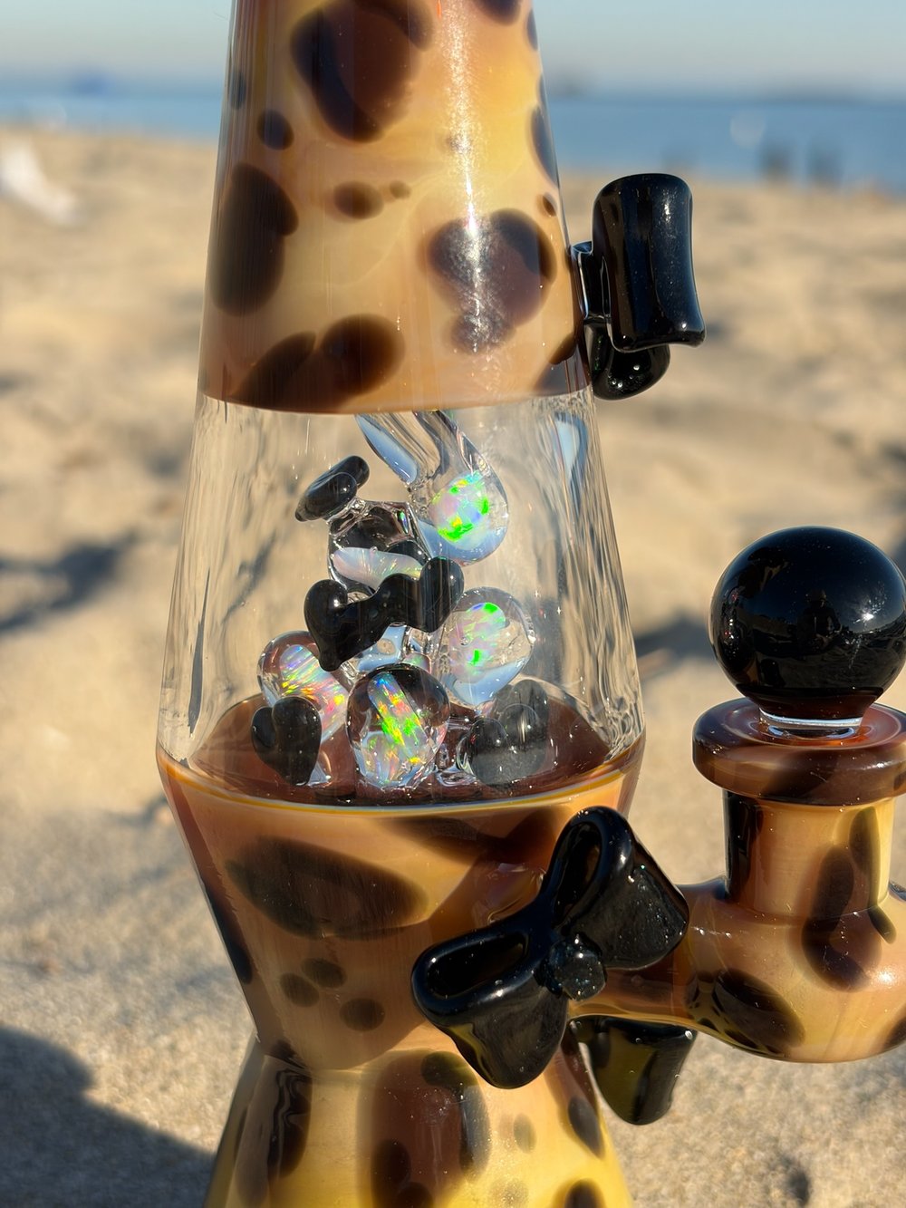 Image of whispers           collab lamp with ari (blue grass man) X     sakibomb 