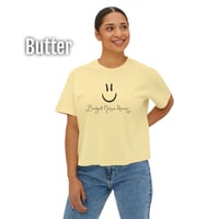 Image 2 of Smiley Women's Boxy Tee