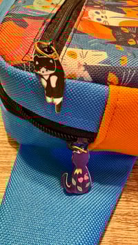 Image 4 of Handmade Bag 'Prof Purrington' Design