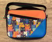Image 1 of Handmade Bag 'Purrscilla' Design