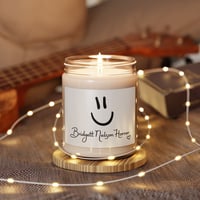 Image 1 of Smiley Scented Soy Candle 