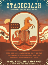 Unofficial Stagecoach 2026 Poster