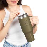 Image 9 of Smiley Insulated Mug 40oz
