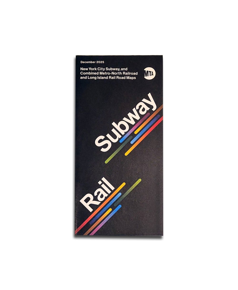 Image of NYC MTA Subway map (2025)