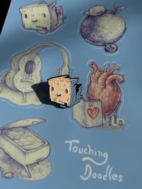 Image 1 of Bundle - Pin and Sticker Sheet