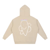 Image 1 of Butterfly Hoodie (Back Print) - Apricot