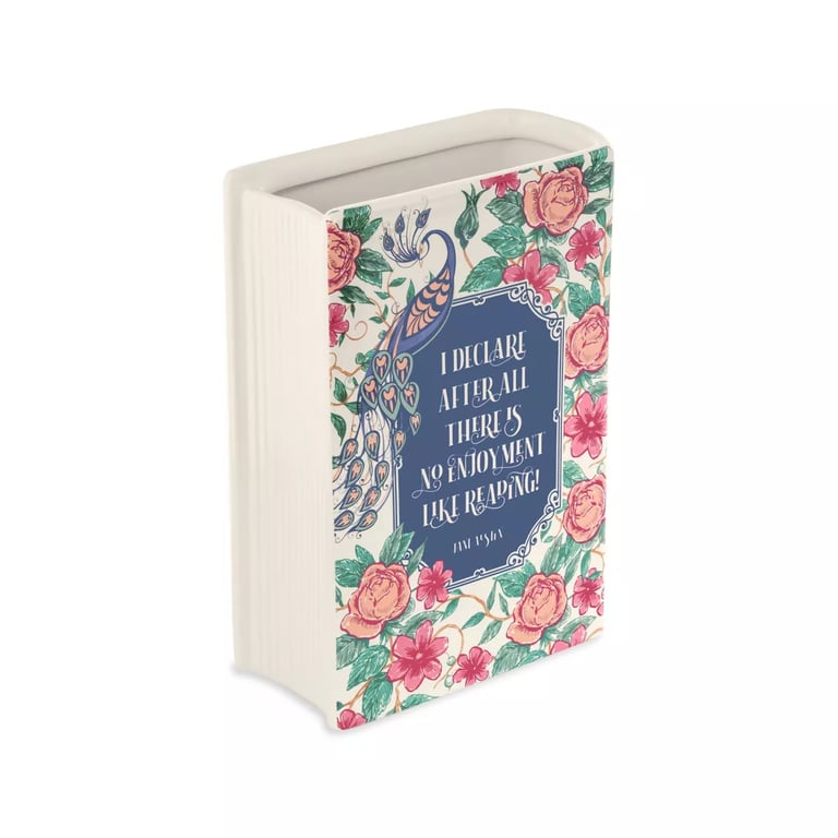VASE LIVRE FLEURI ORGUEIL ET PRÉJUGÉS - JANE AUSTEN Image 3